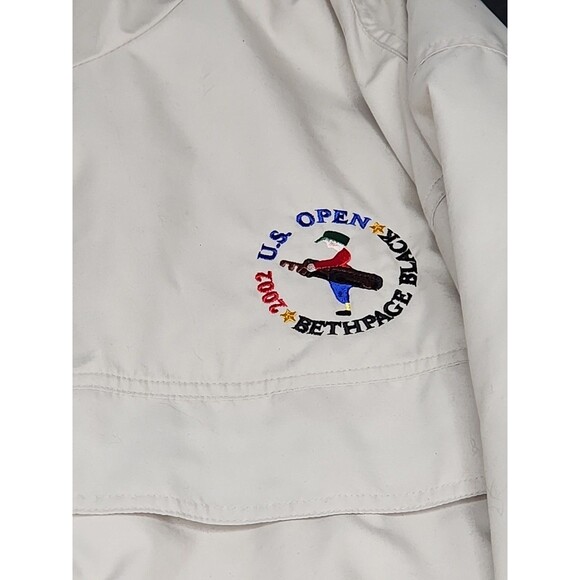 Vintage Y2K 2002 U. S OPEN BETHPAGE GOLF JACKET SIZE  L EUC - Picture 4 of 9
